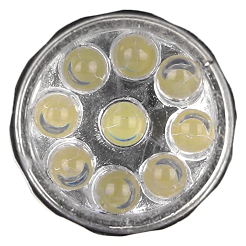 Bright Cool LED Light Egg Candler Tester, 9 Lamp Egg candling Light Egg Candle with Lanyard for Distinguishing Fertile Chickens Ducks Quail Eggs