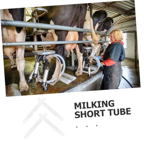 4pcs Goat Milking Supplies Electric Milking Machine Tube Portable Flexible Tubing Suction Vacuum for Dairy Farms