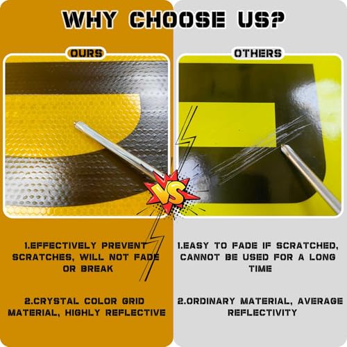 3 Pack Anti-scratch Oversize Load Signs for Trucks, Magnetic Oversize Load Sign, Durable Wide Load Signs for Trucks, Professional Oversize Warning Sign for Safe Hauling 12" x 60" Fade Proof Waterproof