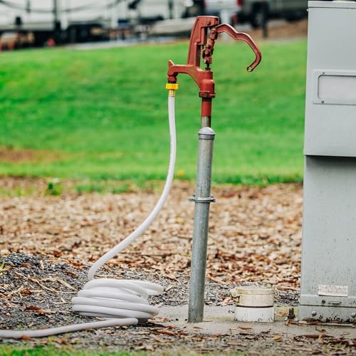 Camco TastePURE 50-Ft Water Hose - RV Drinking Water Hose Contains No Lead, No BPA & No Phthalate - Features Reinforced Design & Crafted of PVC - 1/2”, Made in the USA (22753)| (Pack of 3) - size: 50-Foot (Pack of 3), style: 1/2-Inch ID