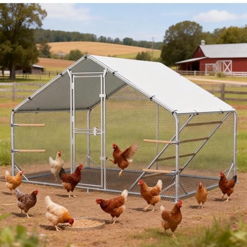 6pack Chicken Roosting Bars with Conectors, Adjustable & Replaceable Wood Bar (13" L) - size: 6pack Bars