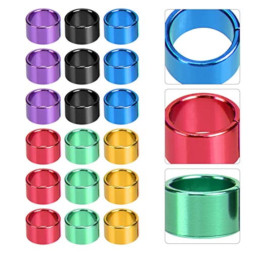 Chicken Leg Bands 18pcs Bird Leg Rings Numbered Bird Identification Dove Bands Poultry s Clip on Rings for Bantam Dove Pigeons Love Coturnix Quail Foot Ring Labels