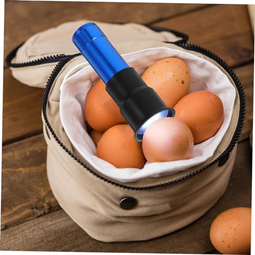 Handheld Egg Candling Light High Brightness LED Incubator Lamp for Poultry Egg Inspection for Checking Fertilization Chicken Duck and Goose Eggs