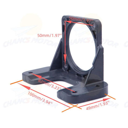 CHANCS Permanent Magnet Synchronous Gearbox Motor 60KTYZ 110V 25-30RPM CW/CCW Synchronous Reduction Motor with Motor Bracket Support Fixed Base - size: 25/30r/min Motor+Bracket