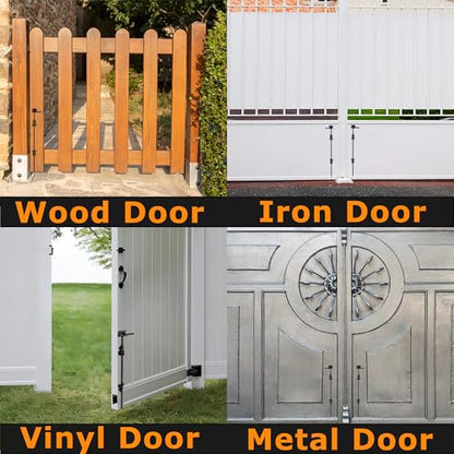 12" Heavy Duty Cane Bolt Gate Drop Rod-Steel Gate Ground Latch Designed for Wood Metal Vinyl Gates or Double Doors Fence Applications-2 Pack - size: 12 Inch-2 Pack