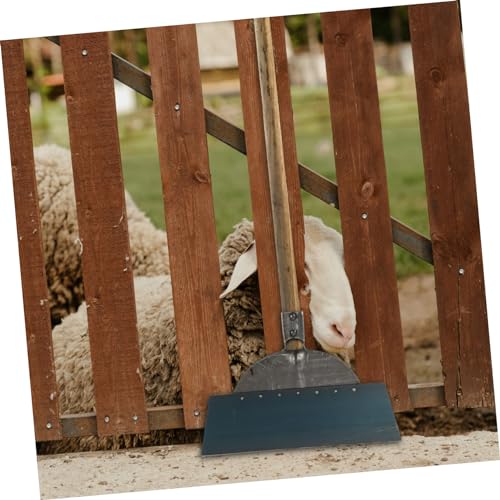 1pc Sturdy Metal Forged Garden Shovel Chicken Manure Wall Cement Scraper Household Outdoor Cleaning Tool