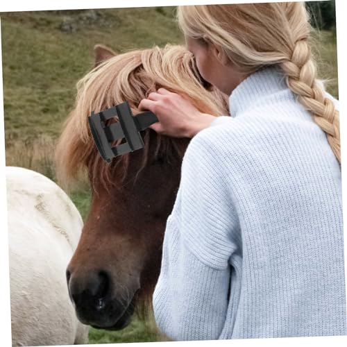 1Pc Poultry Itching Relief Brush Metal Grooming Rake for Cattle Sheep Durable Poultry for Itchy Skin Body Massage Essential Livestock Grooming Accessory