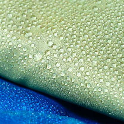 Waterproof Stadium Blanket, Fleece Camping Blanket Wearable Soft Warm Camp Blanket for Outdoor Camping, Picnic, Stadium, Sports, Beach, Car - color: Blue Mountain