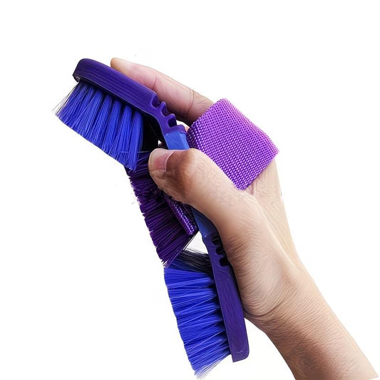 Versatile Soft Bristle Horse Brush - Bendable, Multi-Angle Grooming Tool for Horses, Cows - Ideal for Bathing and Cleaning, 1pc - color: 1pc, size: One size