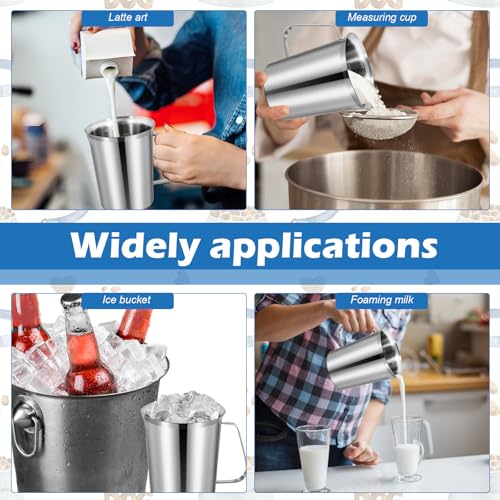 2 Cup Dog Food Scoop 304 Stainless Steel Dog Food Measuring Cups Pet Food Measuring Cups Scoop for Dog,Cat or Bird Food, Injection Molded and Dishwasher Safe - size: 2 Cup
