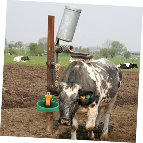 Happyyami Automatic Drinking Bowl for Livestock Goat and Sheep Water Dispenser Plastic Water Trough Float Valve Self-Filling Cattle Waterer for Farms