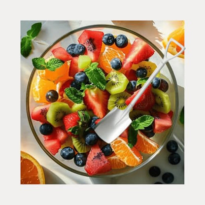 25 Pack Dessert Spoon Stainless Steel Spoons Ice Cream Fruit Spoon for Home Restaurant,Kitchen (Reusable) - size: Shovel Shape B