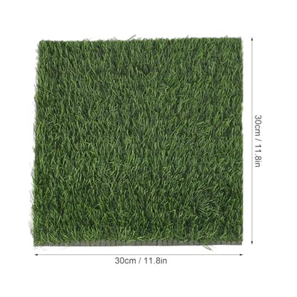 AYNEFY Pads Washable Thicken Artificia Grass Nesting Box Liners Reusable Hens Bedding Artificial Grass Rug Carpet Fake Synthetic Turf Mat for Chicken Coop 6 Pack Chicken Nesting