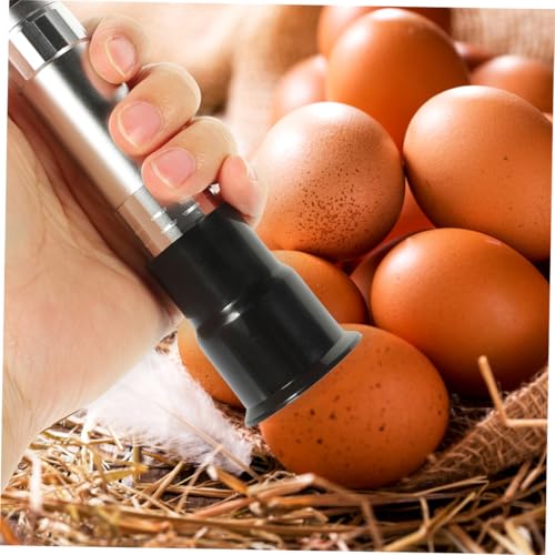 Toyvian 2pcs Rechargeable Egg Candler for Farm Use Led Chicken Egg Incubator Light Incubator Tester Cold Lighting