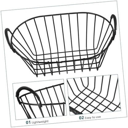 Metal Wire Fruit Basket Storage Baskets Iron Wire Fruit Basket Decorative