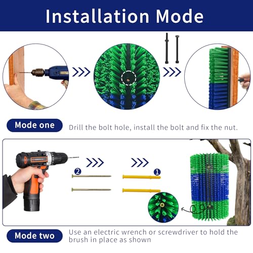 Livestock Scratching Brush Upgraded Large Cattle Scratcher, 1 pack - size: 1 pack