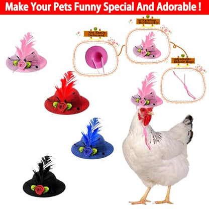Chick Feeder and Waterer Kit,Automatic Chicken Feeder and Waterer Set with Chick Perch & Chicken Hats for Hen, for Baby Chicks, Ducks, and Quail.Chicken Coop Accessories
