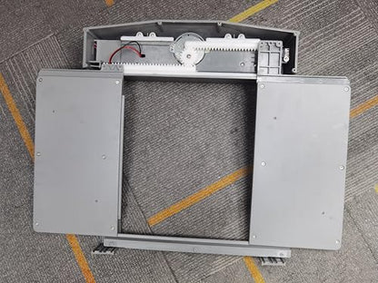 Automatic Chicken Door Easy Program 3 Modes - Manual, Timer and Light Sensor Anti-Pinch Auto Opening and Closing Chicken Coop Door Powered by Battery/DC(Brown)