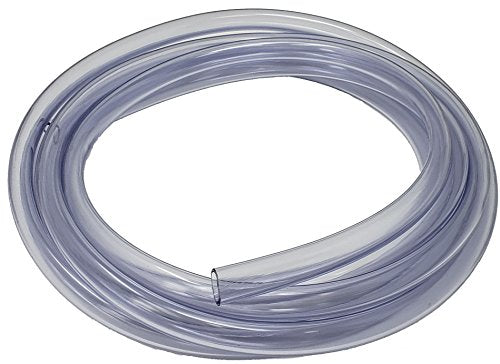 Sealproof Unreinforced PVC Food Grade Clear Vinyl Tubing, 3/8-Inch ID x 1/2-Inch OD, 10 FT, Made in USA - size: 10 FT