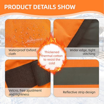 Calf Warm Clothes Calf Saver Coat Blanket for Keep Cow Warming Thickened Belly Protection Windproof