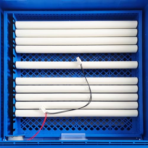 256 Eggs Incubator with Auto Turning Watering Temperature Humidity Display Drawer Style Tray for Chicken Duck Quail Eggs 80W 110V