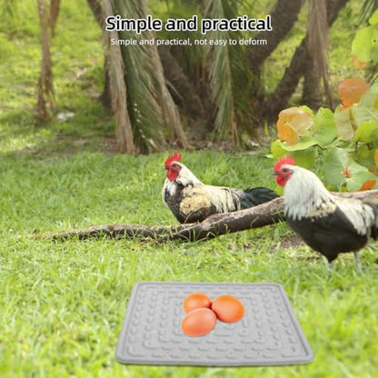 SUPVOX 2Pcs Washable Chicken Nest Pads Soft Egg Laying Mat for Nesting Box Durable Chicken Coop Accessories Reusable Chicken Cage Mats for Hen House Easy to Clean