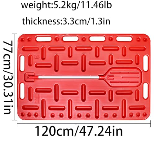 Livestock Sorting Panel Pig Sorting Board W/Sorting Stick Paddle, Animal Guide Board Sturdy and Lightweight Cattle Panel, Hog Panels, Mini Pig, Baby Goat Supplies, Portable Farm Fencing,Red,B - size: B