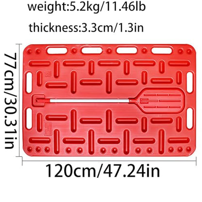 Livestock Sorting Panel Pig Sorting Board W/Sorting Stick Paddle, Animal Guide Board Sturdy and Lightweight Cattle Panel, Hog Panels, Mini Pig, Baby Goat Supplies, Portable Farm Fencing,Red,B - size: B