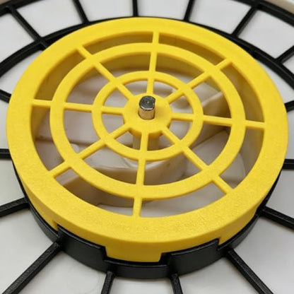 PIAOLGYI Replacement Drive Gear for Kebonnixs Incubator,Turner Adapter for Kebonnix Egg(Yellow) - color: Yellow