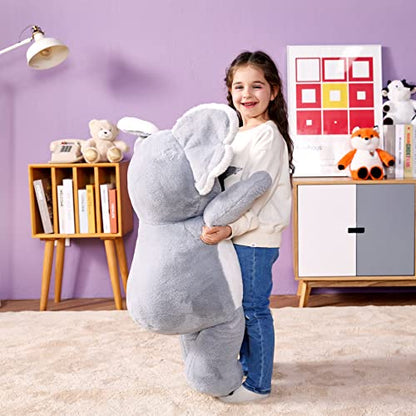 IKASA Large Koala Stuffed Animal Plush Toy,30" Giant Cute Jumbo Soft Toys Huge Big Size Fluffy Plushy Fat Oversized Plushie,Gifts for Kids - style: Koala