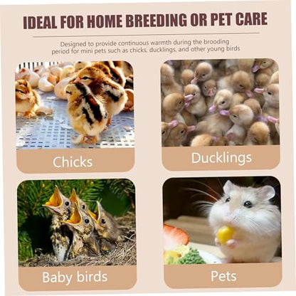 Heat Lamp for Chicks, Chick Brooder Heat Plate, Adjustable Height & Angle Chick Warmer, Energy-efficient Heating Plate for Chicks, Orange Yellow, for