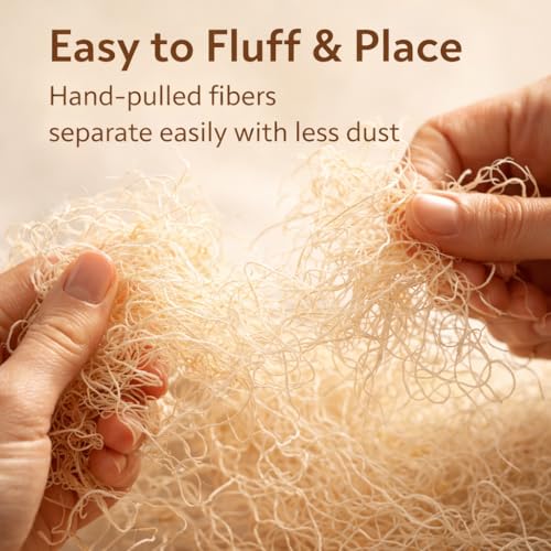 Cackle Hatchery Comfort Nests™ Chicken Nesting Kit – 2 lb Hand-Pulled Aspen Excelsior Bedding, 8 Chipboard Nest Liners & Wooden Nest Egg | Customizable Nest Box Bedding | Made in USA
