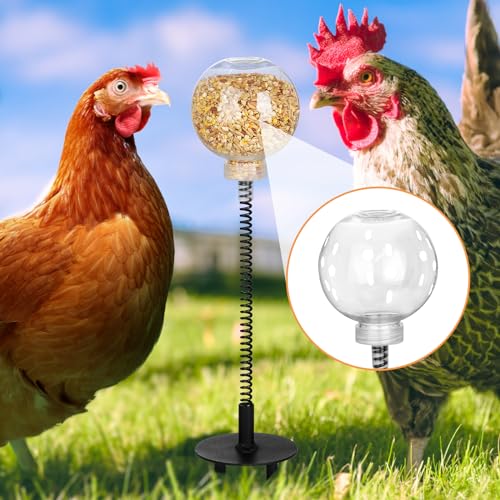 Peck Toy, Interactive Slow Feed Release Toy for Your Flock, Chicken Slow Feeder Boredom Busting Fun Maintain Your Hens Entertained(2 Pack) - size: 2 Pack