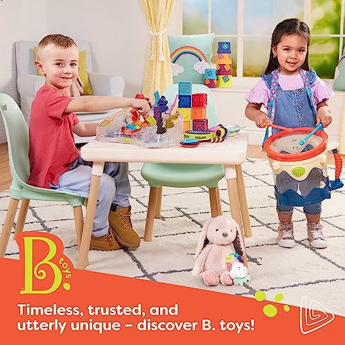 B. toys – Baby Blocks – Stacking & Building Toys for Babies – 10 Soft Blocks with Numbers, Shapes, Animals – Educational & Developmental – 6+ Months – One Two Squeeze - style: Baby Blocks (10 Pcs)