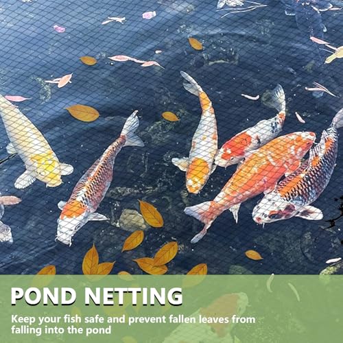 Bird Netting for Garden 10 x 30 FT Heavy Duty Black Garden Netting for Fruit Trees, Chicken Coop, Pond, Blueberry Bushes, Poultry & Deer Netting, HDPE Plant Protection Net Fence with Ties - size: 10' x 30'