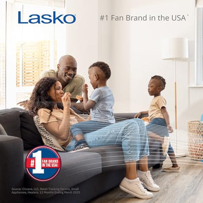 Lasko 20" Silver High Velocity Wall Mount Fan with Pivoting Head - 3 Speeds, Ideal Wall Mount Fan or Floor Fan for Home, Garage, Attic, 2265QM - color: Silver 2265qm