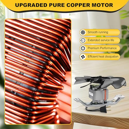 505 High Airflow Bathroom Fan for Ceiling – 8 Inch Fan with Powerful 200 CFM, Bathroom Exhaust Fan, Kitchen Exhaust Fan, Household Ventilation Fans