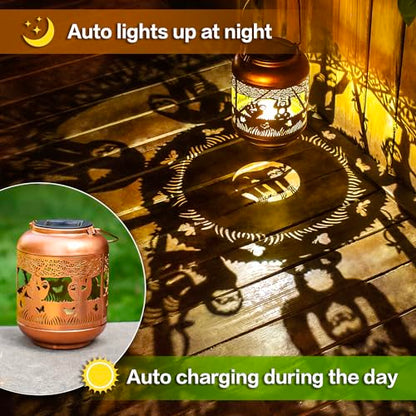 Sloth Solar Lanterns Outdoor Waterproof,Hanging Solar Lights Sloth Gifts for Women Men Metal LED Decorative Light for Yard,Patio,Lawn,Tabletop,Pathway,Landscape,Garden Decor - style: Sloth