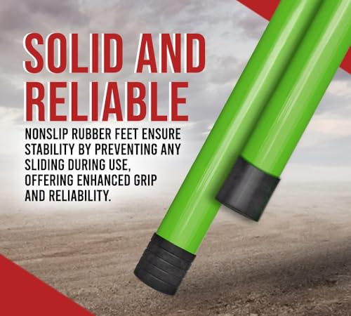 Mytee Products 27' Load Height Measurement Stick Tool w/Telescopic Mechanism - Adjustable Height Measuring Pole for Oversize Trucks & Trailer with Carrying Bag - color: 1 - Pack, size: 27 Feet