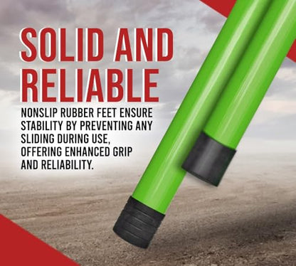 Mytee Products 27' Load Height Measurement Stick Tool w/Telescopic Mechanism - Adjustable Height Measuring Pole for Oversize Trucks & Trailer with Carrying Bag - color: 1 - Pack, size: 27 Feet