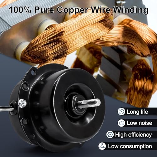 Criditpid 7 Inch Shutter Exhaust Fan with Speed Controller, 576 CFM High Speed Vent Fan with Adjustable Thermostat, 1700 RPM Wall Mounted Kitchen Exhaust Fan for Attic, Garage, Gable Ventilation. - color: with Thermostat & Speed Controller, size: 7 Inch E
