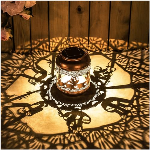 Sloth Solar Lanterns Outdoor Waterproof,Hanging Solar Lights Sloth Gifts for Women Men Metal LED Decorative Light for Yard,Patio,Lawn,Tabletop,Pathway,Landscape,Garden Decor - style: Sloth