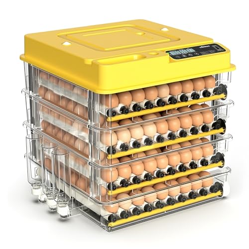 Egg Incubator - 2026 New Egg Incubator with Automatic Egg Turning and Humidity Control,Large Poultry Hatcher for Chickens Birds Ducks (288 Eggs)