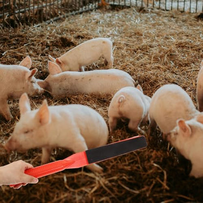 HANABASS Livestock Forcing Paddle Pig Forcing Tool Handheld Pp Material Safe Handling