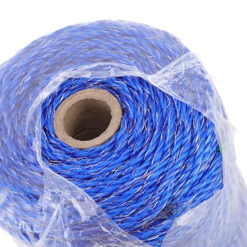 Electric Fence Wire, 6 Strand Stainless Steel 200M Poly Wire Electric Fencing Wire, Durable Polywire Electric Fence for Livestock(MLD-040F) - color: 040F