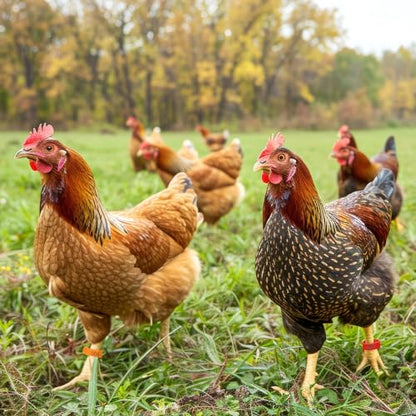 PETKNOWS 150 PCS Plastic Chicken Leg Bands,Adjustable Poultry Leg Rings Color-Coded Leg Bands for Chickens for Hens Ducks Quails Small Bird Pigeons Goose Turkey Flock Management