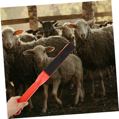 BESPORTBLE 2pcs Pasture Livestock Paddle Durable Pig Forcing Board for Sheep Cattle Wear-Resistant Material Humane Handling Tool for Farmers Livestock Control Equipment