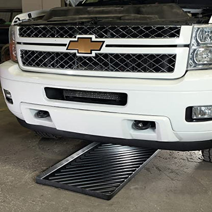 PIG Containment Tray - Rim to Rim Dimensions 49.25" L x 25.25" W x 2" H - Interior Bottom Dimensions 48" L x 24" W- 9 gal. Sump Capacity - PAK124-BK - size: 49.25" x 25.25" x 2"