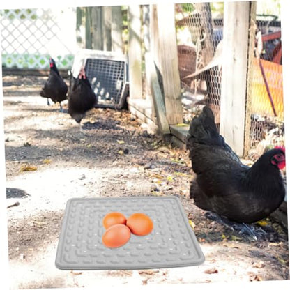 Abaodam 2Pcs Washable Egg Laying Mats for Chicken Nesting Boxes Soft Durable Nest Pads for Hen Coop Easy to Clean Replacement Liners for Egg Protection and Comfort