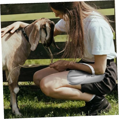 YARNOW Thickened Iron Feed Shovel Durable Veterinary Food Scoop for Livestock and Farm Use Lightweight and Easy to Carry Smooth Edges for Safe Handling
